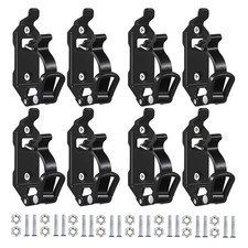 8PCS Shovel Holder for Truck,Shovel Mount for Roof Rack Adjusts Metal Rubber Axe