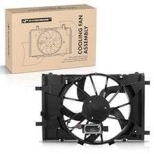 Engine Radiator Cooling Fan Assembly Compatible with Select Ford Lincoln