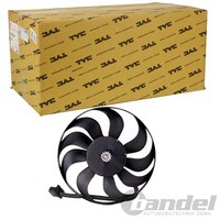 TYC LÜFter KÜHler 290Mm 110W Passend FüR Seat Cordoba Ibiza Skoda Fabia VW Polo
