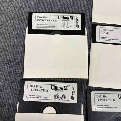 Ultima VI False Prophet Special Signature Collectors Edition IBM DOS PC Big Box - Picture 9 of 18