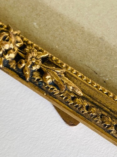 Pair Of 2 19th Century Antique French Ormolu Brevete Bronze Picture Frames 8” - Picture 6 of 18
