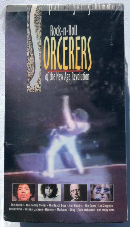 ROCK N ROLL SORCERERS Joe Schimmel SEALED VHS 2-Tape SET Xian Satanic Panic RARE - Image 3 of 4
