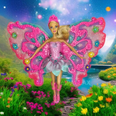 BARBIE W4469 FLOWER `N FLUTTER FAIRY  /  MATTEL 2011