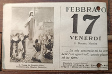 San Donato Martyr Heiligenbild Des Tages Von Freitag 17 Februar 1933