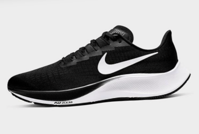 New Nike Air zoom Pegasus 37 men 8 Black NIB womens sz 9.5 10