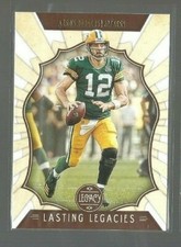  2019 Panini Legacy Lasting Legacies #18 Aaron Rodgers (ref 64021)