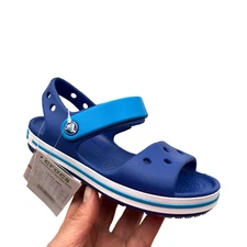 Crocs Crocband Little Boys Sandal Size 11 Royal Blue Water Friendly Lightweight