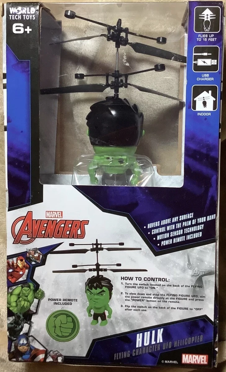 Juguetes Para Niños Edad 3 4 5 6 7 8 9 10 Años Volando Hulk Spiderman  América UFO Avión