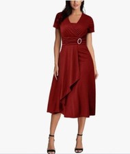 Wine Cocktail Dress