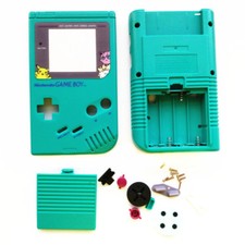 Replacement Case Cover Shell for Nintendo Game Boy-Original DMG GBO Teal green