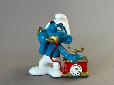 20062 PHONE SMURF - SCHLEICH / SMURF / SMURFS / SMURF (A)