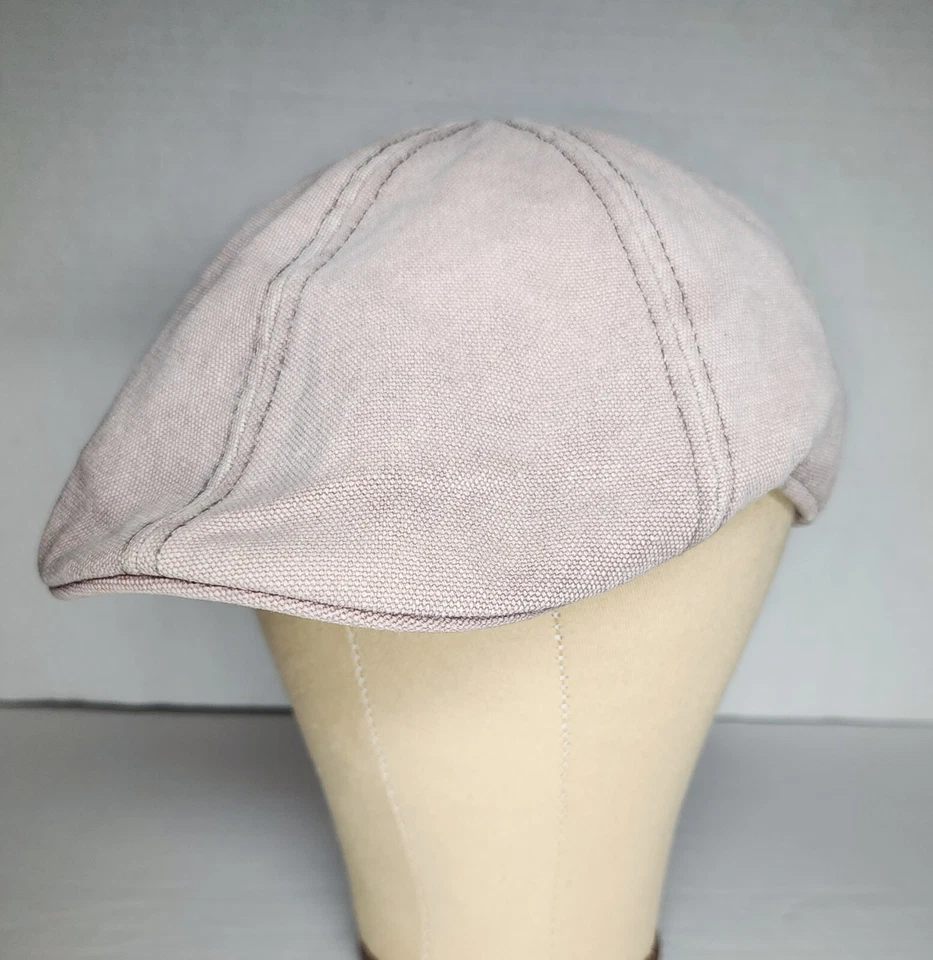 Gorra plana Levi's Newsboy para hombre talla S/M 100 % algodón hecha en China en muy buena condición+ Foto 2 de 4