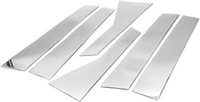 6PCS Gloss Silver Stainless Steel Pillar Panel Overlay Cover Fits 12-16 CR-V CRV