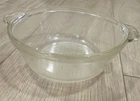 Vintage PYREX 022-622B Clear 1 Qt Small Casserole Dish Kitchen Bowl w/ Handles