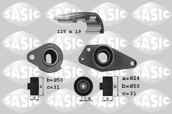 Kit courroie de distribution Laguna I 1.8 Clio 1.8 RSi et Renault 19 1.7