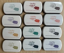 Lot of 12 NEW COLORBOX GRAPHIC 45 Decades Antiquing Dye Ink