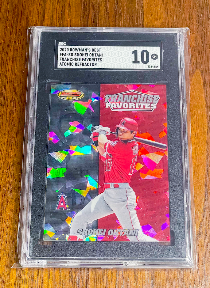 大谷翔平2020 Bowman's Best Atomic Refractor