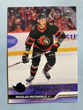 2023-24 Upper Deck Series 2 Nikolas Matinpalo Young Guns Rookie RC Senators🔥🔥