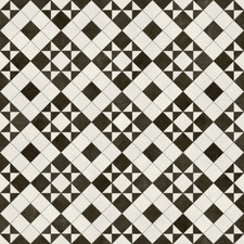 Vintage Vinyl Flooring Roll Black White Retro Kitchen Bathroom Tiles Effect Lino