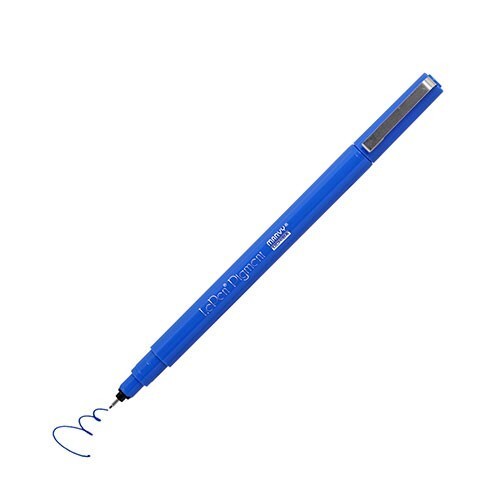 Marvy Uchida Le Pen Pigment X-Fine Synthetic Tip Blue Office
