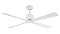 Energiespar Deckenventilator Mit Fernbedienung Airfusion Climate Dc Weiß 132 Cm