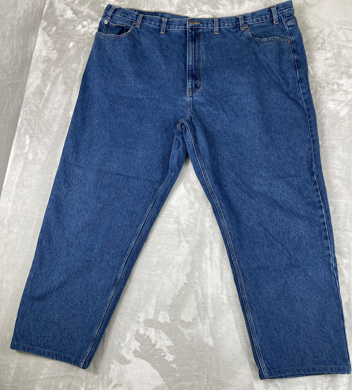 Arizona Jeans Mens 52x32 Relaxed Fit Straight Leg Denim Jeans