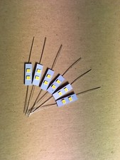 (6) -8v-LAMPADA ASSIALE LED BIANCO CALDO -SA-6700 SA-7600 SA-7700/LAMPADINA PIONEER