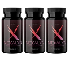 Nexalyn Pills for Men Advanced Formula - Nexa Lyn Male Support - 3 Bottles