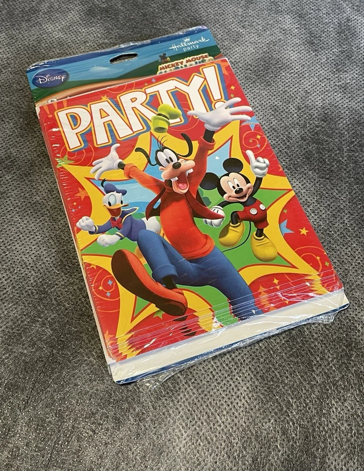 Hallmark Party Mickey Mouse Clubhouse Invitations W/ Envelopes 8 Count NEW - Image 4 of 4