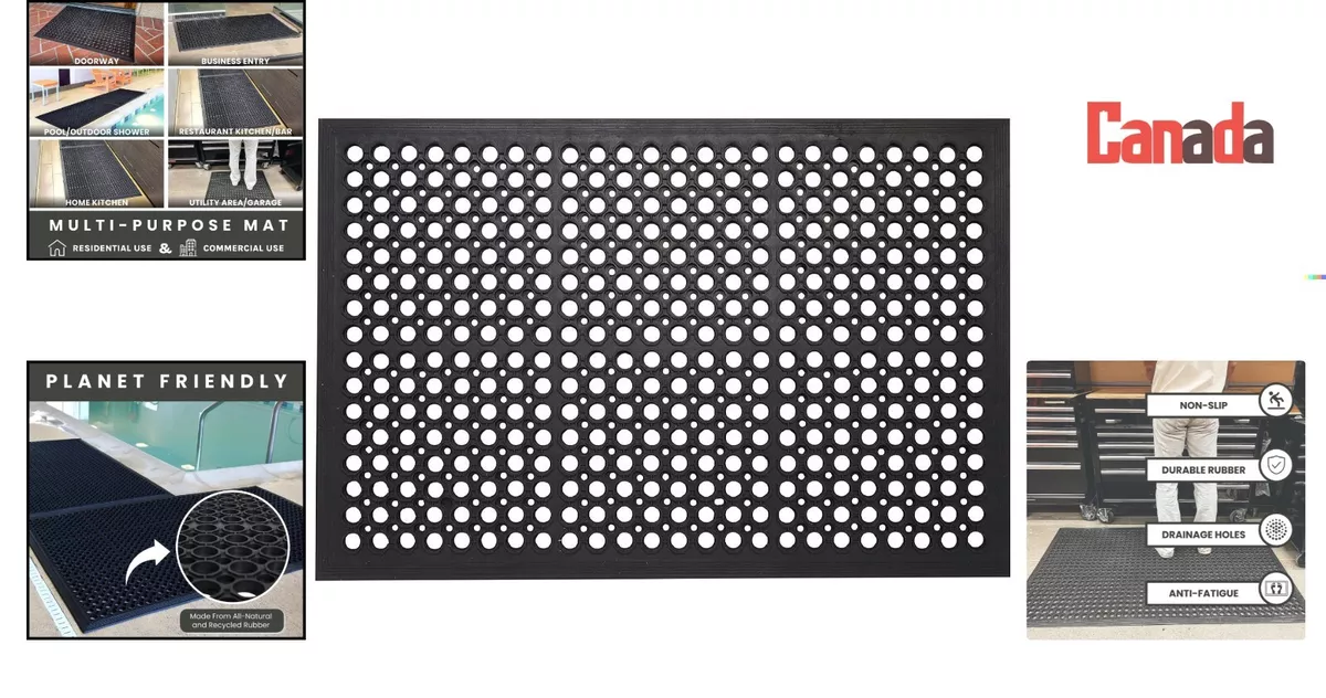 Multipurpose Industrial Heavy Duty Rubber Floor Mat Non Slip