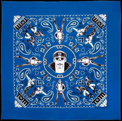 Tom of Finland Bandana Face mask (Gay , Pride, Hankie Print