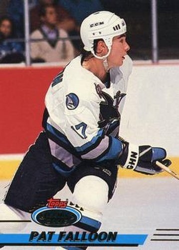 #224 Pat Falloon - San Jose Sharks - 1993-94 Stadium Club Hockey | eBay