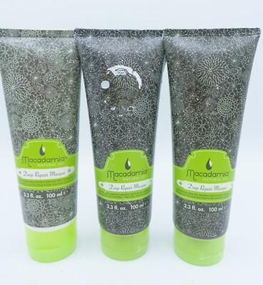 MACADAMIA DEEP REPAIR MASQUE 3.3 OZ (Lot of 3)