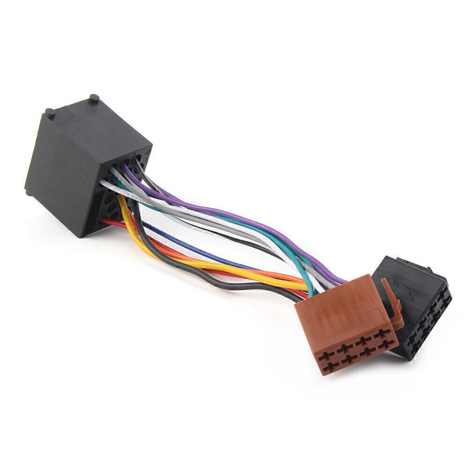 Fit BMW ISO wiring harness adaptor cable connector lead loom plug wire