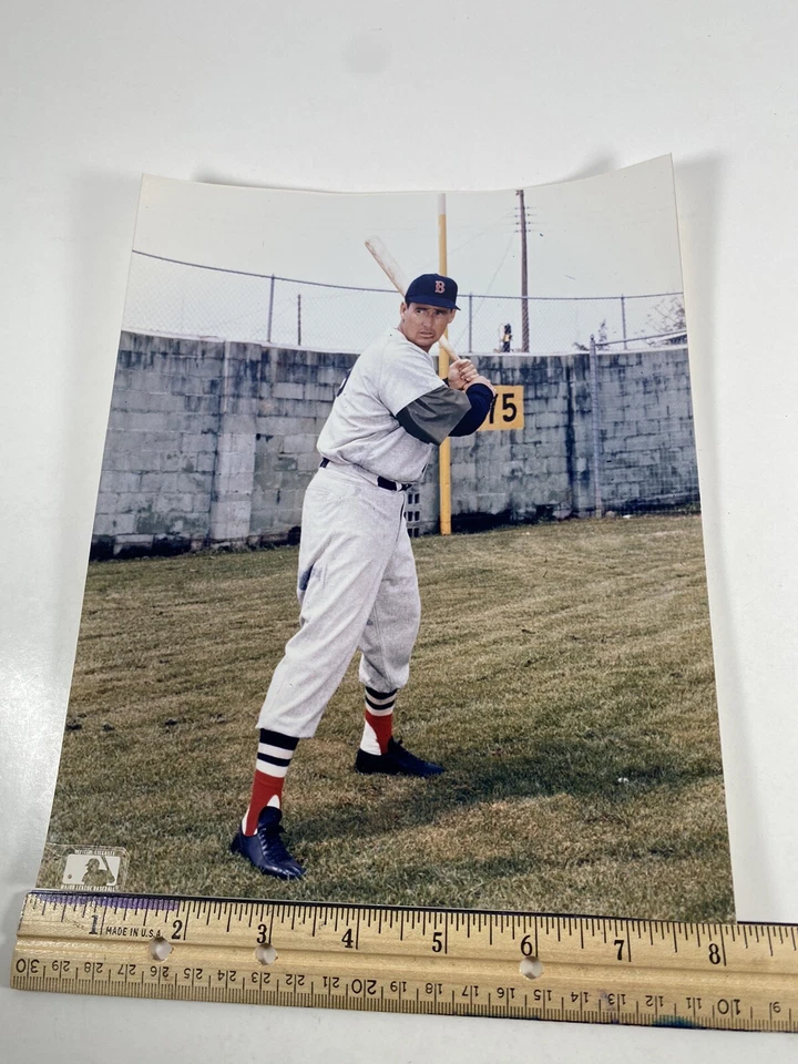 TV Sports Mailbag 1989 Vintage Ted Williams 8x10 Boston Red Sox Baseball Photo - Image 2 of 4