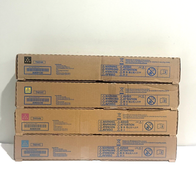Konica TN-514K TN-514Y TN-514M TN-514C Toner Cartridges Set KYMC 