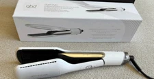 ghd Duet Style  2-in-1 Flat Iron Hot Air Hair Straightener + Hair Dryer White
