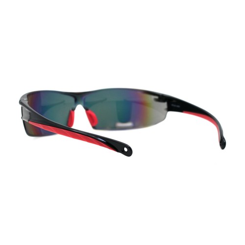 ANSI Z87.1 Warp Around Mens Shatterproof Safety Glasses U6 - Picture 31 of 36