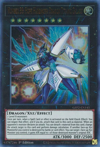 Number 38: Hope Harbinger Dragon Titanic Galaxy - GFP2-EN143 - Ultra Rare 1st Ed - Picture 1 of 1