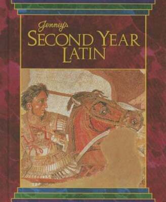 Jenney's Second Year Latin Grades 8-12 Text 1990c by Jr. Jenney, Charles: Used