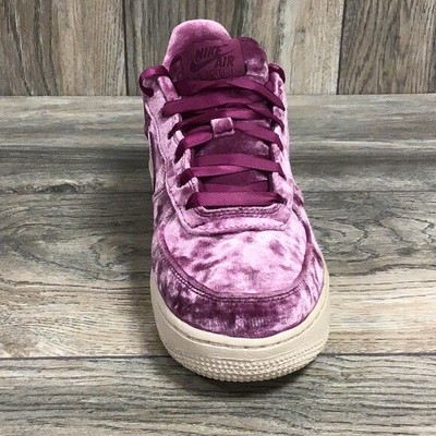 nike air force purple velvet
