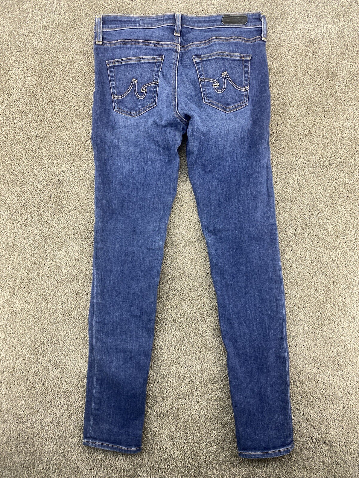 AG Adriano Goldschmied Jeans Sz 28R The Legging Super Skinny Women's Dark Wash thumbnail 14