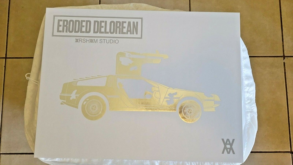 Daniel Arsham Eroded DeLorean No. 38 One of 500 Item In Hand!!! | eBay