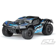 Pro-Line Racing #3498-18 Pre-Cut Monster Fusion Tough-Color (Black) Body