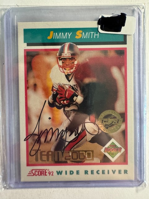 K246,980 - 2000 Score Team 2000 Autographs #TM6 Jimmy Smith Auto