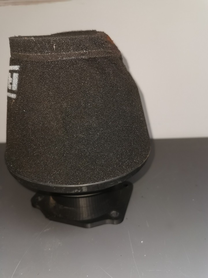 Subaru MAF Adapter & Ram Air Filter Cone Pod WRX Impreza Forester STI ...
