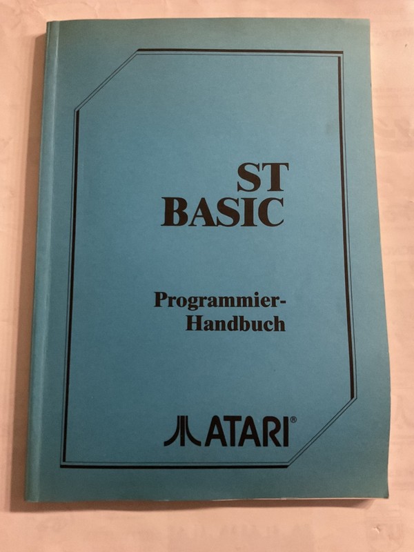ATARI ST BASIC COMPUTER PROGRAMMING MANUAL