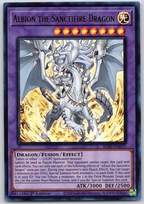 Albion the Sanctifire Dragon (Ultra Rare) Ultra Rare RA05-EN037 NM
