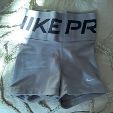 NWT NIKE dri-fit SHORTS Adult Extra Small AXS GYMNASTICS DANCE BLACK Gray