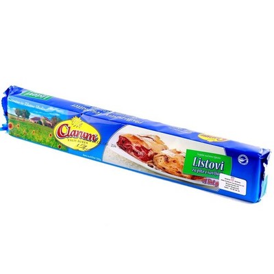 (5,38 EUR/kg) Clarum Jufka Teigblätter Listovi za pite savijace 500g Kroatien